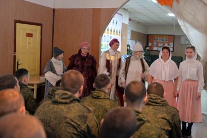Рождественский концерт в гарнизоне в/ч Хотилово-2 7 января 2020 г.