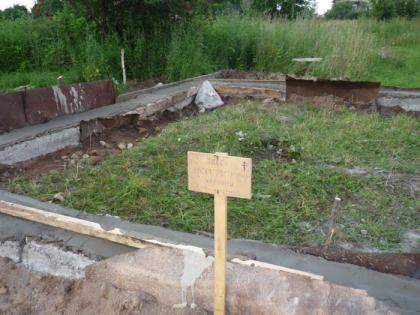 Закладка фундамента часовни