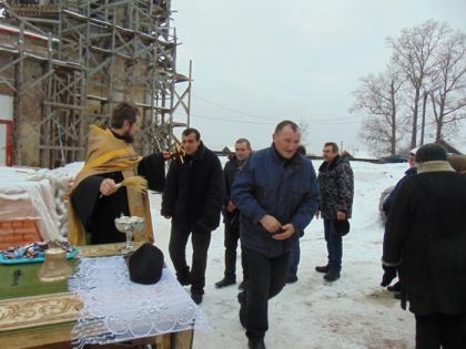 Освящение колоколов 11.02.2017