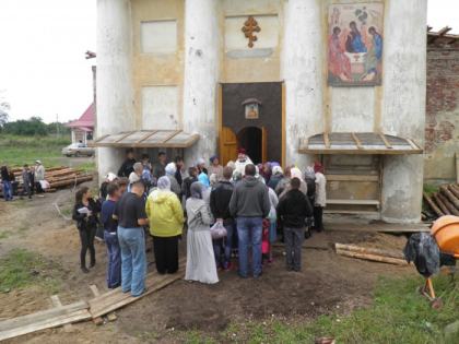 Первое крещение 28.08.2012