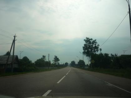 Дорога в Хотилово