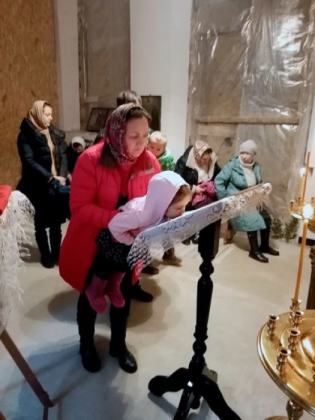 Литургия в праздник Обрезания Господня 14 января 2020 года.