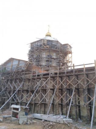 2014.10.29 Установка окон на восьмерике