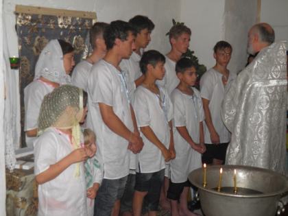 Первое крещение 28.08.2012