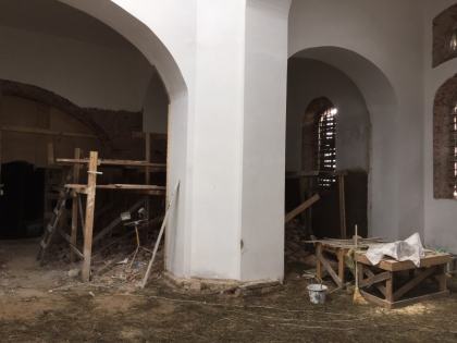 Храмовая часть от трапезной 10.05.2018
