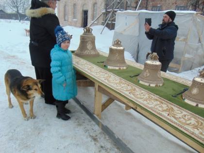 Освящение колоколов 11.02.2017