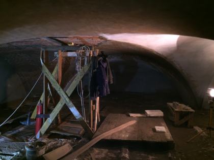 Штукатурка сводов центральная часть 28.01.2018