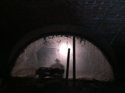 Штукатурка сводов центральная часть 28.01.2018