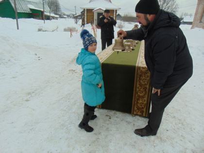 Освящение колоколов 11.02.2017