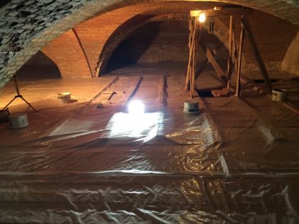 Штукатурка сводов центральная часть 28.01.2018