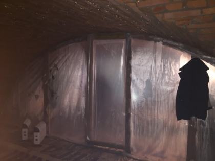 Штукатурка сводов центральная часть 28.01.2018