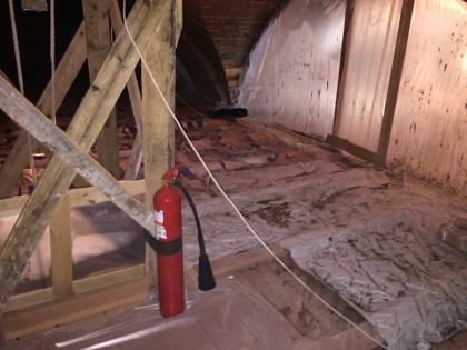 Штукатурка сводов центральная часть 28.01.2018