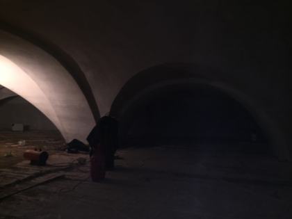 Штукатурка сводов центральная часть 28.01.2018