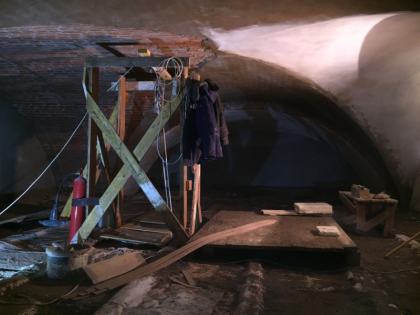 Штукатурка сводов центральная часть 28.01.2018
