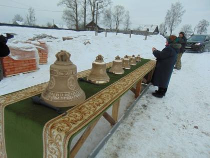 Освящение колоколов 11.02.2017