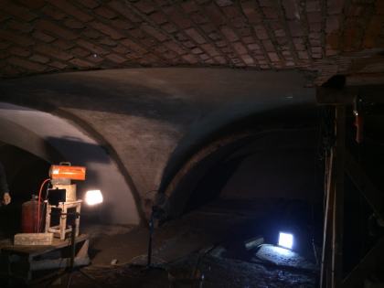 Штукатурка сводов центральная часть 28.01.2018